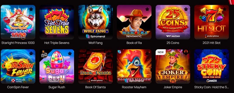 Слоты в казино 7К Слоты в казино 7К